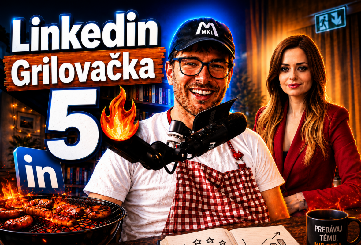 Linkedin Grilovačka 5 – stolkovanie a kontaktné údaje s Lenkou Buchlákovou