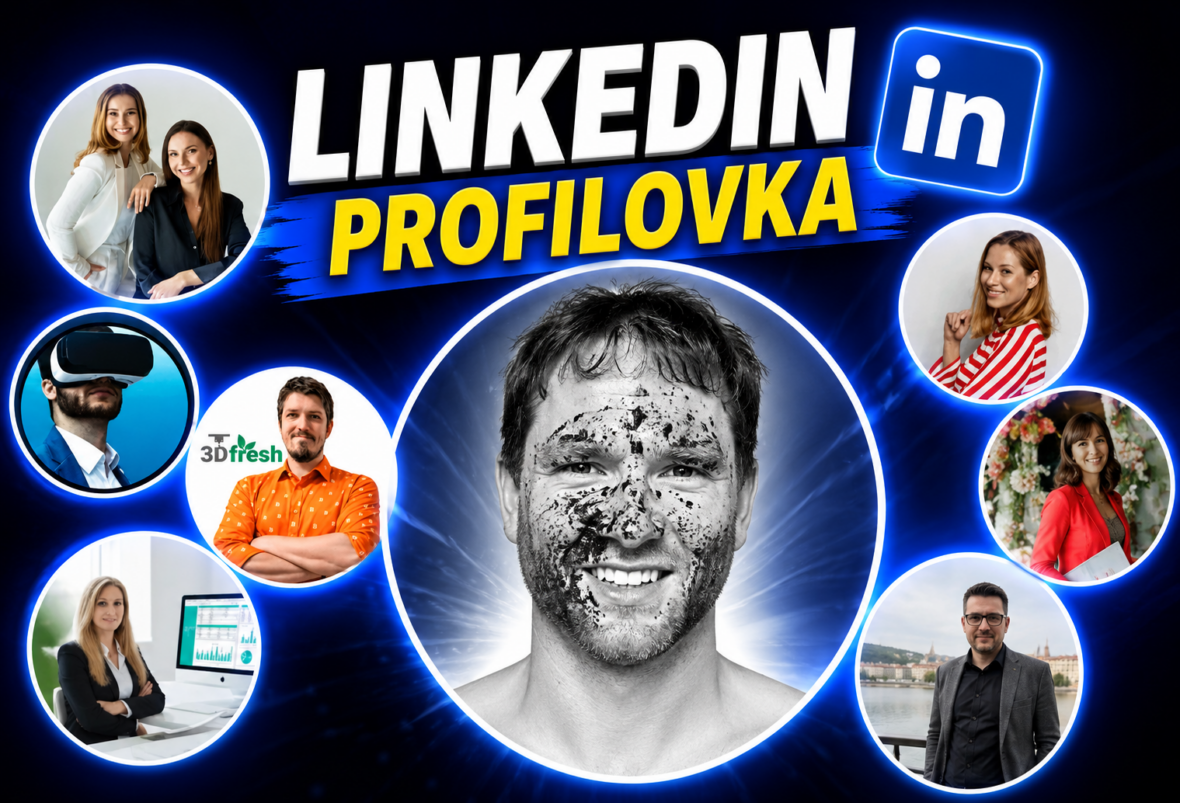 Linkedin profilovka – ilustrácia k návodu na zoom in a vycentrovanie fotky