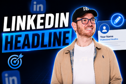 Linkedin headline, ukážka profilu s poľom Professional Headline